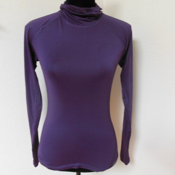 Champion Fleece Lined Purple Turtle Neck - Picture 1 of 5